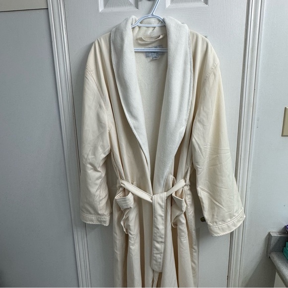 Maje Other - Maje Princess Cruise Lotus Spa Robe Cream Textured Luxury Resort Bathrobe Unisex